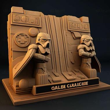 3D модель Star Wars Galactic Battlegrounds  Clone Campaigns game (STL)